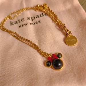 Kate Spade Minnie Mouse Necklace